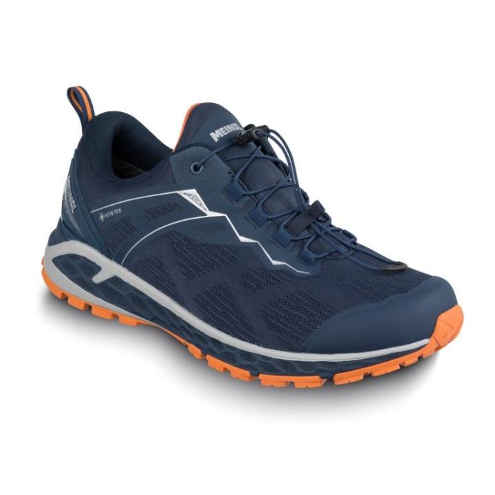 Power Walker 3.0 Lage Wandelschoen Heren Marine/Orange 10,5 (45)