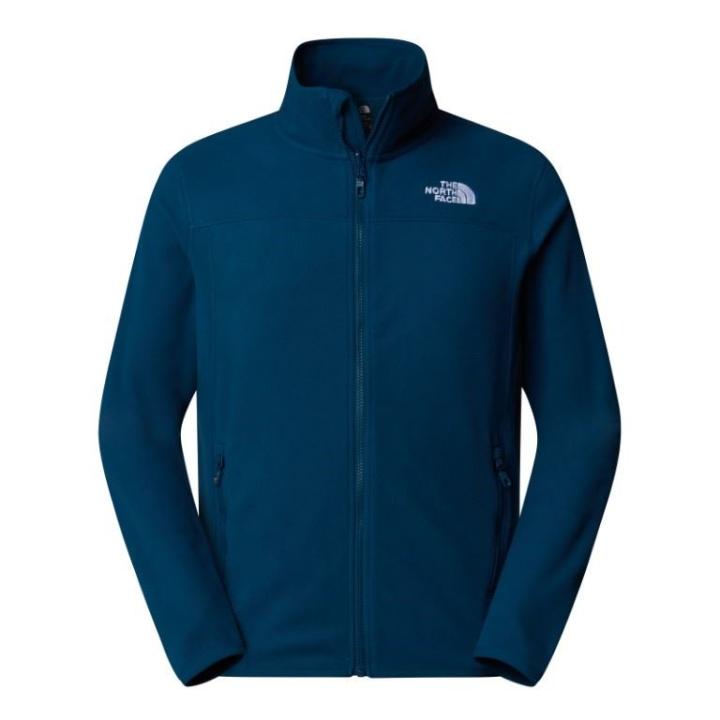 100 Glacier Full Zip Heren Fleece Midnight Petrol M