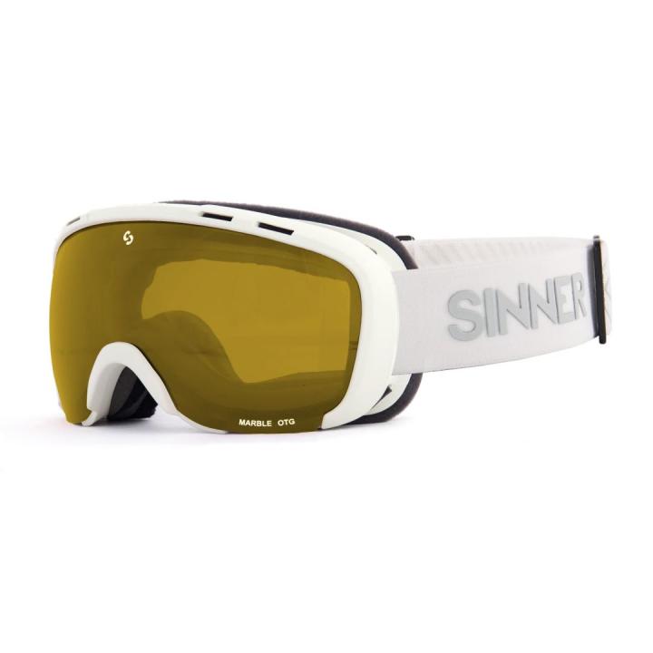 Marble OTG Sneeuwbril Matte White One Size