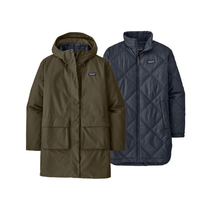 Pine Bank 3-In-1 Parka Dames Basin Green XL