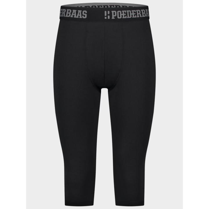 Lightweight Baselayer 3/4 Capri Heren Black XL