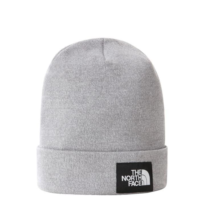 Dock Worker Recycled Beanie Muts Heren TNF Light Grey Heather One Size