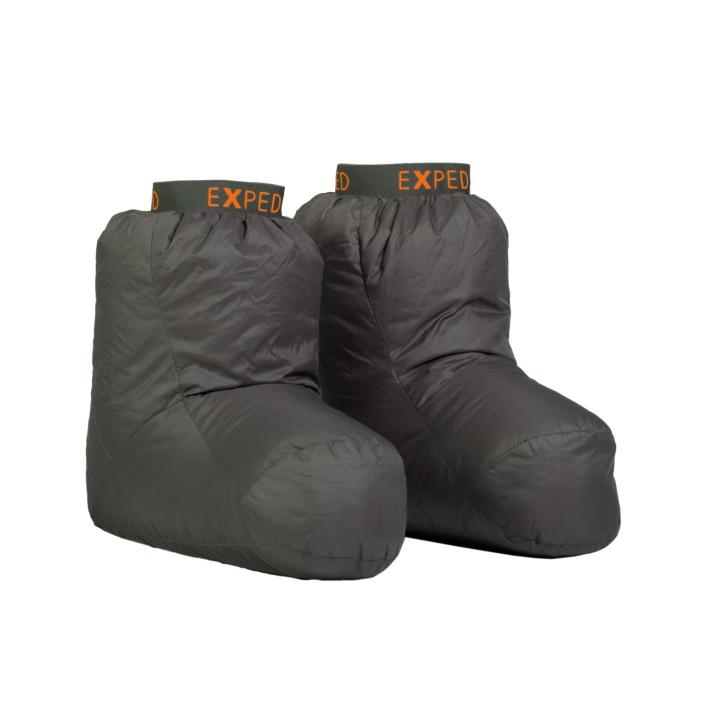 Down Sock Unisex Sok Charcoal M