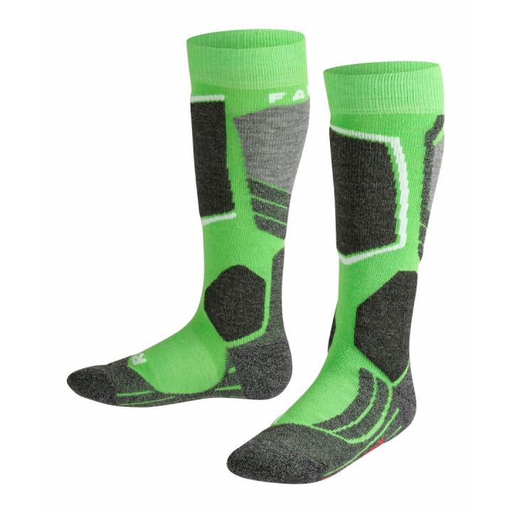 Sk2 Intermediate Skisok Kinderen Vivid Green 27-30