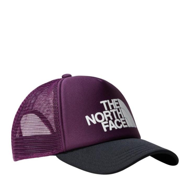 Tnf Logo Trucker Pet Black Currant Purple One Size