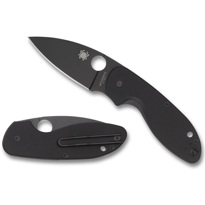 Spyderco Efficient Black / Black 8Cr13MoV PE Mes