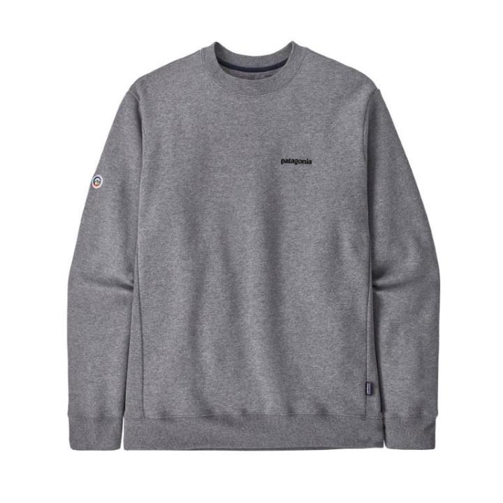 Fitz Roy Icon Uprisal Crew Trui Gravel Heather M