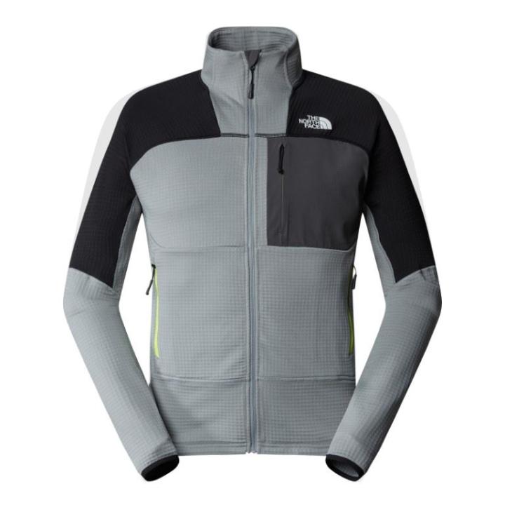 Stormgap Powergrid Fleece Heren Monument Grey - Anthracite Grey - TNF Black M