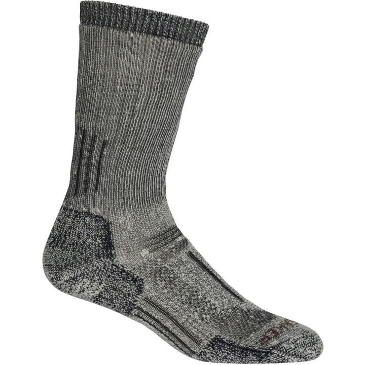 Mountaineer Mid Calf Wandelsok Heren Jet Hthr/Espresso L