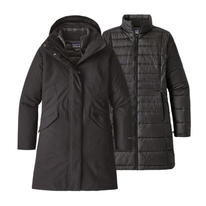 W's Vosque 3-In-1 Parka 3 In 1 Jas Dames BLACK S