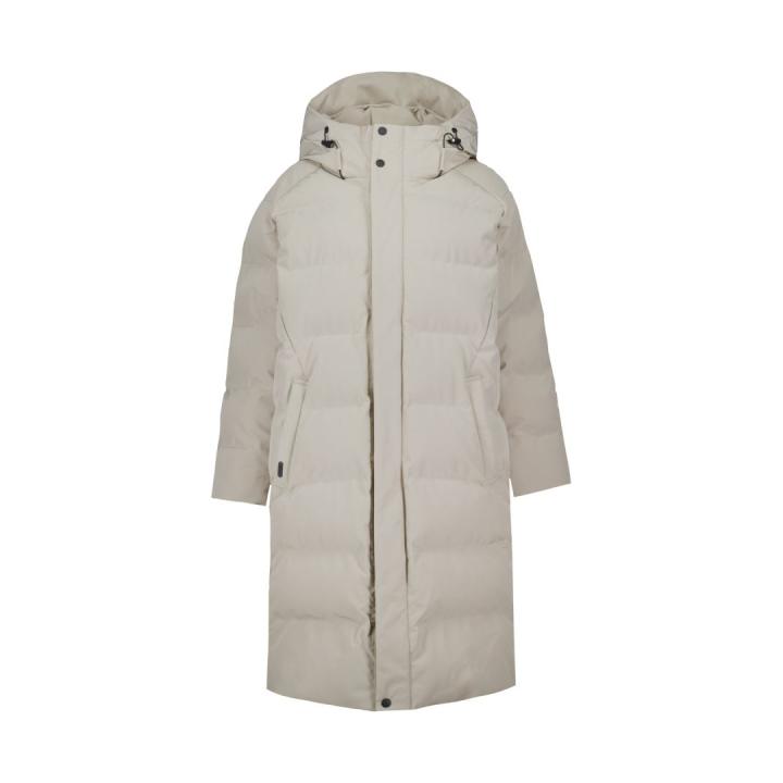 Janet Parka Jas Dames Taupe Plaza L