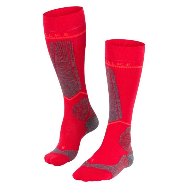 Sk Compression Wool Skisok Dames Rose 35-38 W2