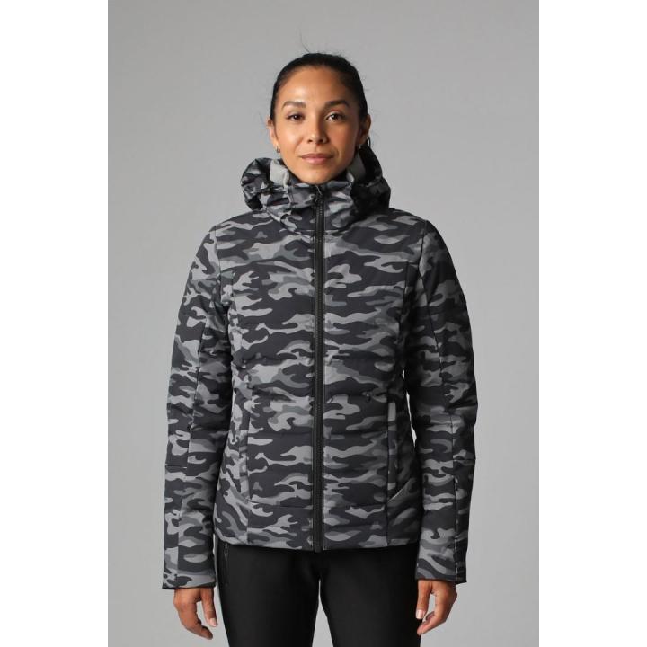 Hemera Wintersportjas Dames Black Camo 38