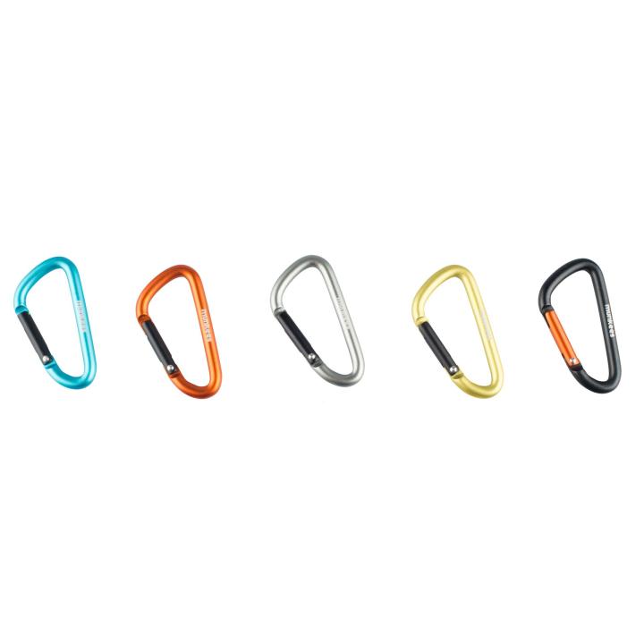 Carabiner D Shape Ø 5 X 50 Mm (2Pcs)