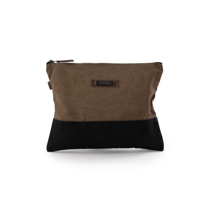 Neelum Large Zipper Pouch Etui Opbergzak Khaki
