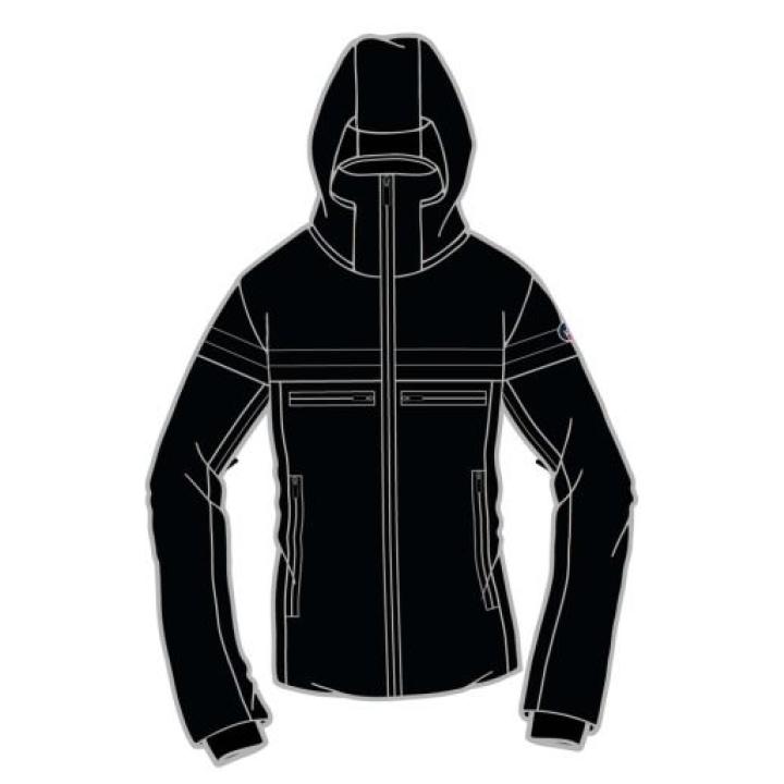 Edgar Wintersportjas Heren Noir/Noir 56