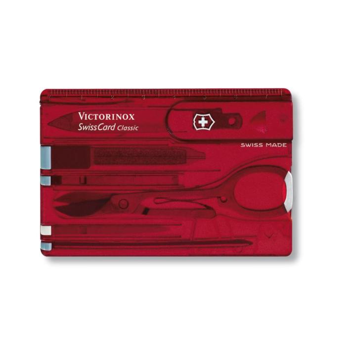 Swisscard Multitool Rood