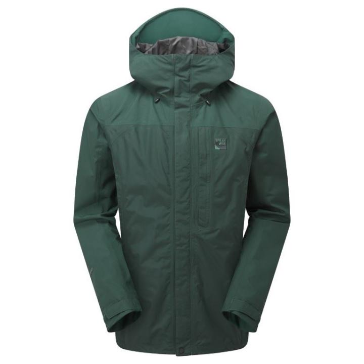 Reaction Long Hardshell Jas Heren Dark Spruce M