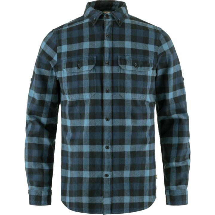 Skog Overhemd Heren Indigo Blue-Dark Navy M