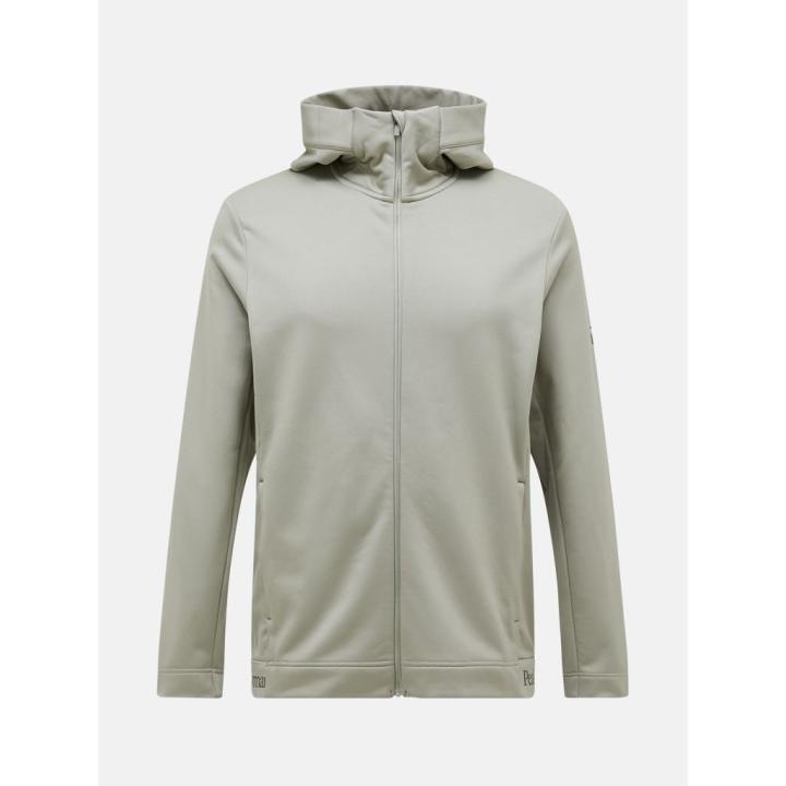 Rider Tech Zip Hood Vest Heren Limit Green L