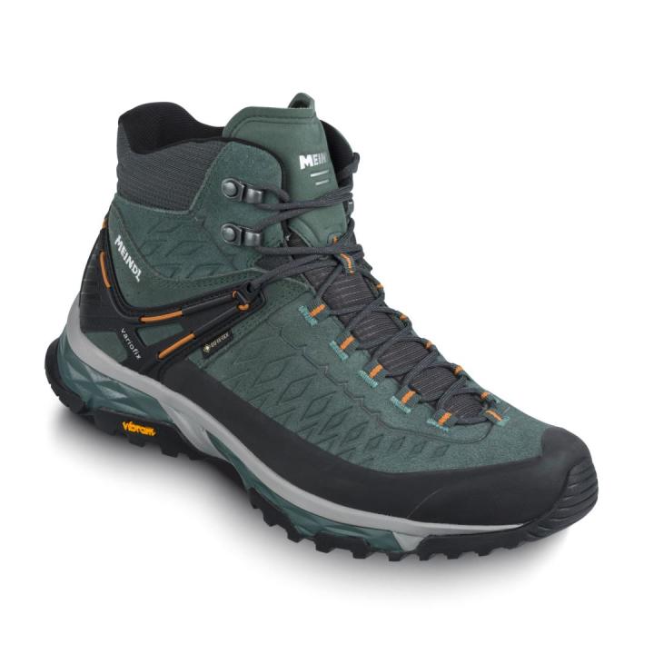 Top Trail Mid Gtx Heren Hoge Wandelschoen Loden/Orange 8