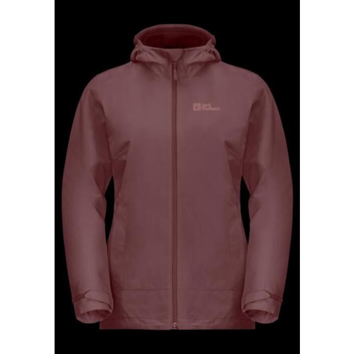 Moonrise 3 In 1 Jas Dames Red Ochre M