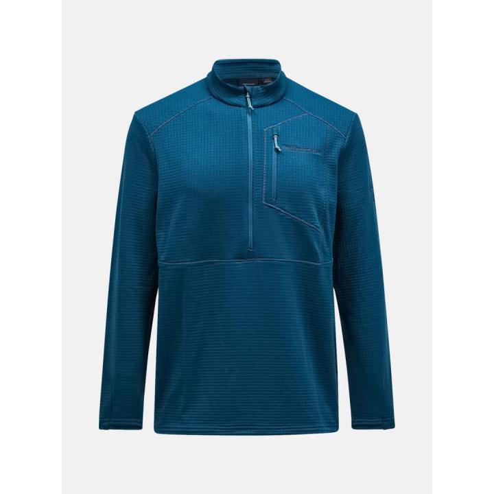 Trail Polartec Half Zip Trui Heren B42 Infinity Teel M