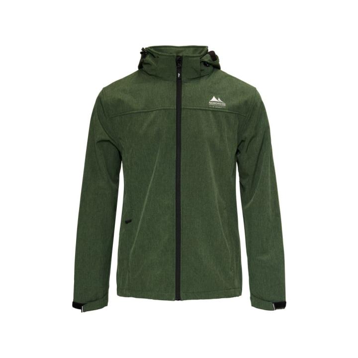 Edwin Jas Dames Softshell Green Melange 2XL