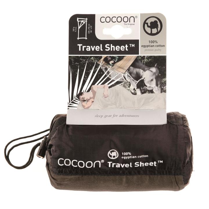 Travel Sheet 100% Egyptian Cotton Lakenzak