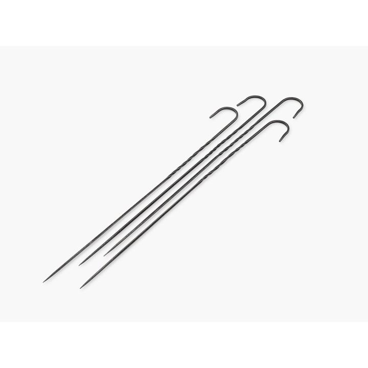 Cowboy Cooking Skewer/Vleespennen Set/4 Bestek