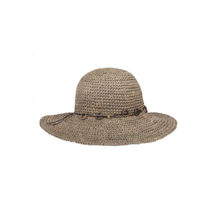 Tasmine Hoed Dames Natural One Size