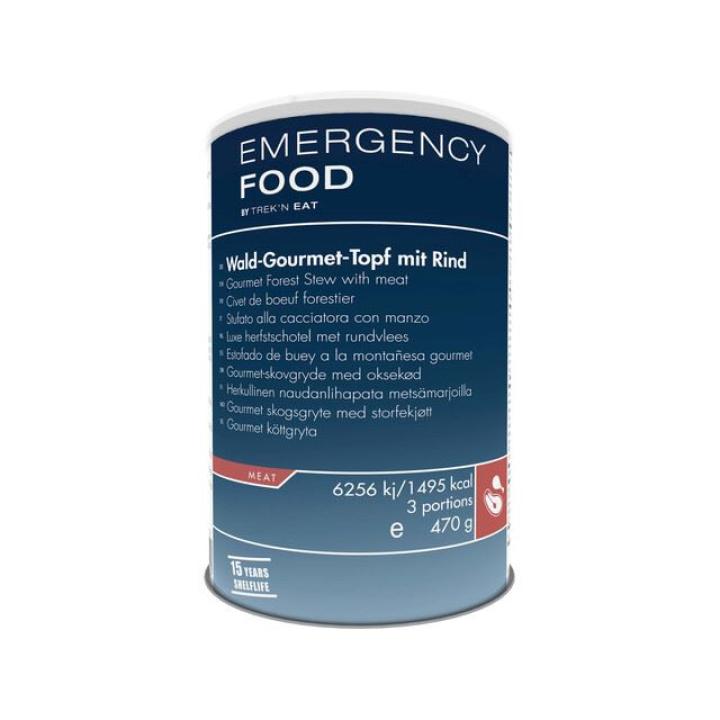 Emergency Food Gourmet Forest Stew With Meat Reismaaltijd