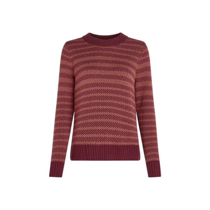 Waypoint Crewe Trui Dames Port/Cedar Wood L