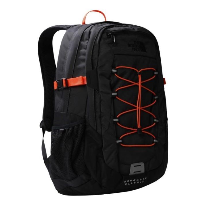 Borealis Classic Rugtas Asphalt Grey - Retro Orange 29L