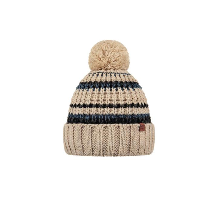 Goser Beanie Muts Heren Beige One Size