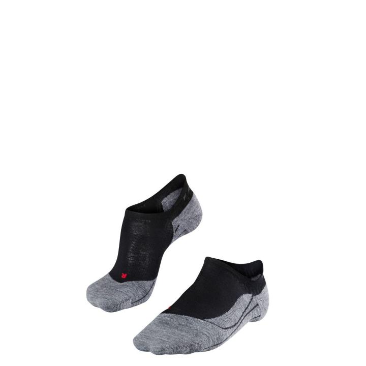 Tk5 Wander Invisible Wandelsok Dames Black-Mix 37-38