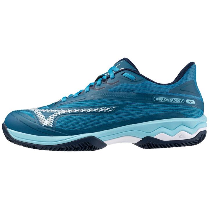 Wave Exceed Light Cc Tennisschoen Heren Moroccan Blue/White/Bluejay 8
