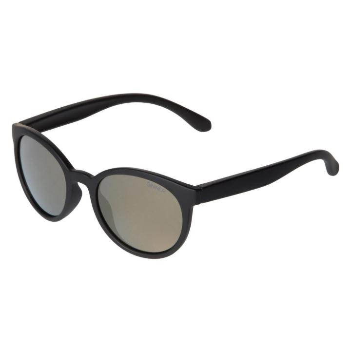 Kecil Zonnebril Matte Black-Pc Brown Gold Mir