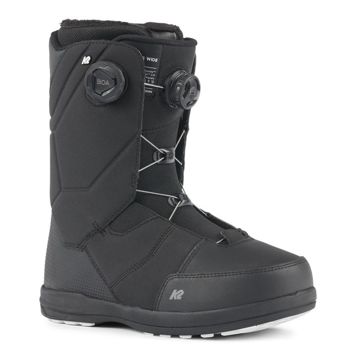 Maysis Wide Snowboardschoen Heren Black 10,5