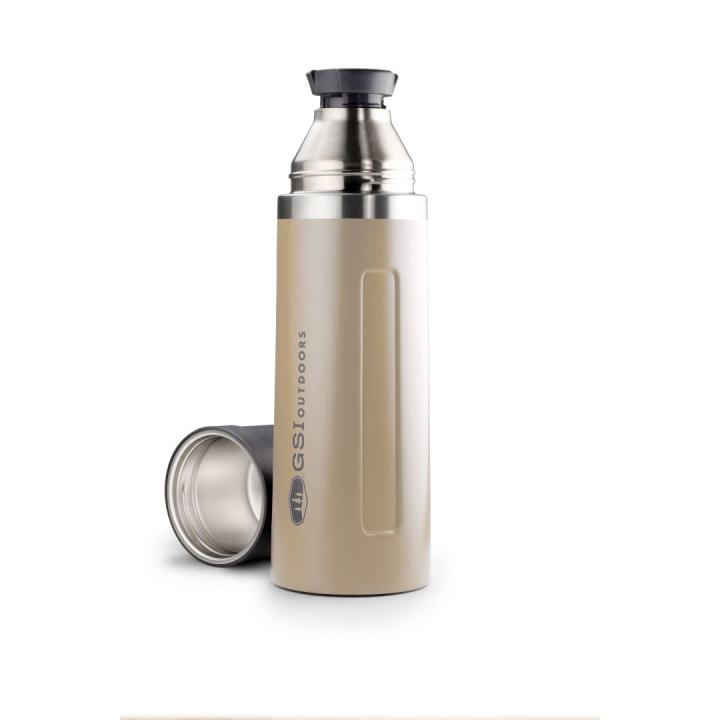 Glacier Stainless 1L Vacuum - Sand Isolatiefles