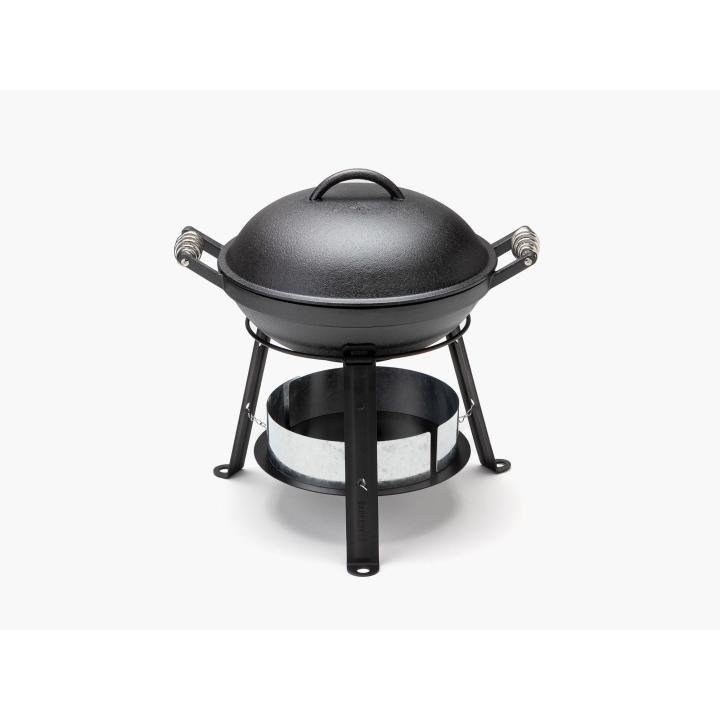 Outdoor Iron Oven Mets Pan