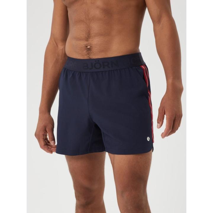 Ace Retro Short Tennis Korte Broek Heren Night Sky XL