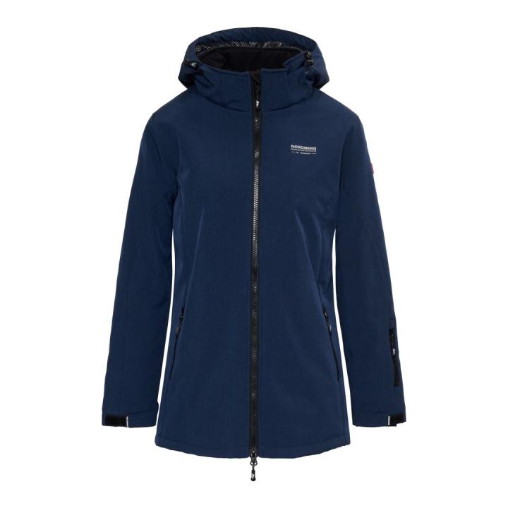 Olla Jas Dames Softshell Dark Navy XL