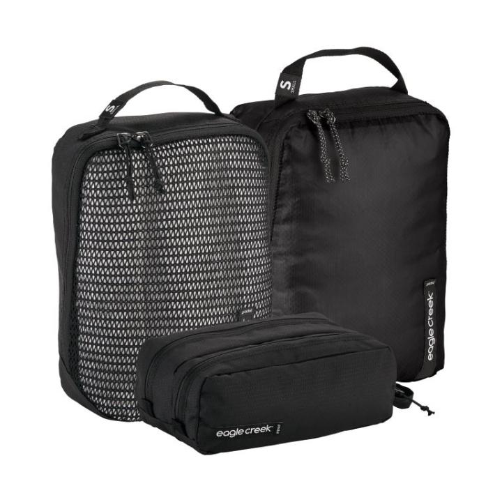 Pack-It Overnight Set Opbergzak Black Set