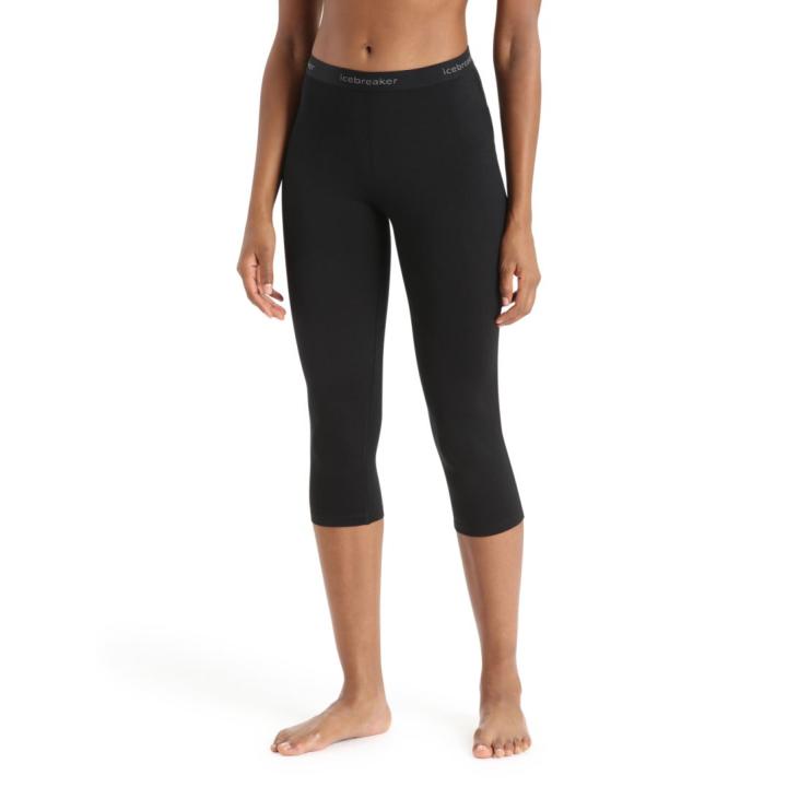 Merino 200 Oasis 3/4 Thermobroek Dames Black XL