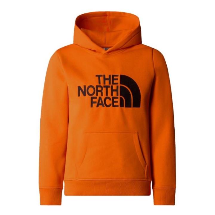 Drew Peak P/O Hoodie Trui Kinderen TNF Orange L