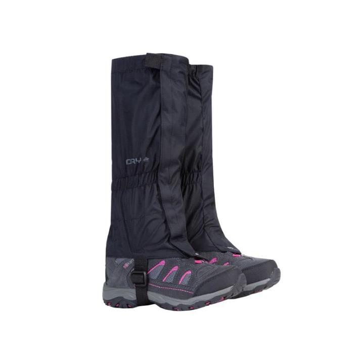 Junior Dry Gaiters Black OS