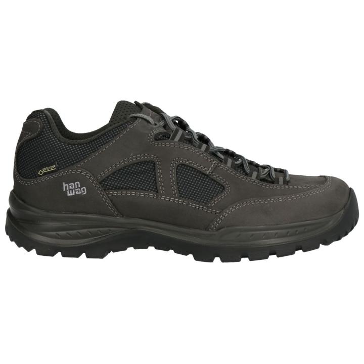 Gritstone II Wide Gtx Lage Wandelschoen Heren Asphalt/Black 11,5