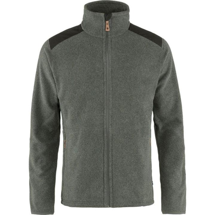 Sten Fleece Heren Dark Grey M