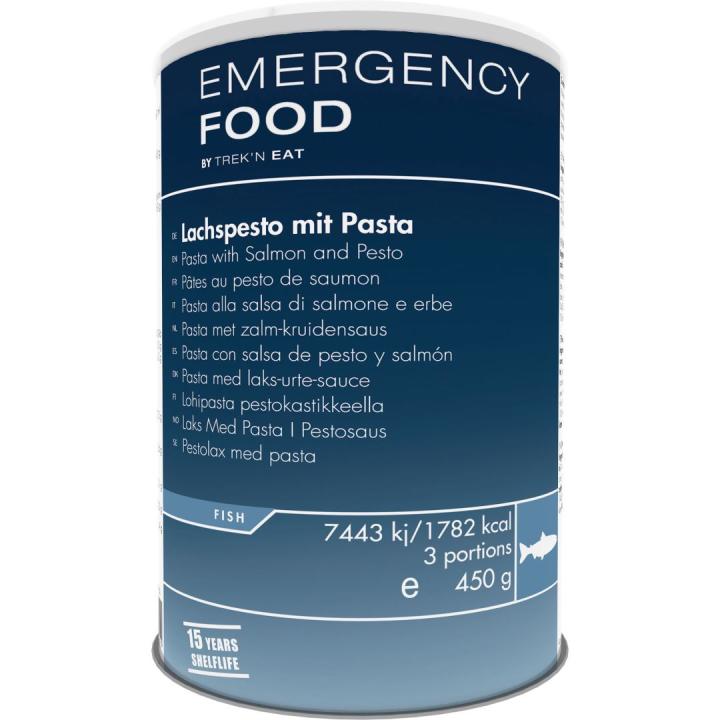 Emergency Food Salmon Pesto With Pasta Reismaaltijd